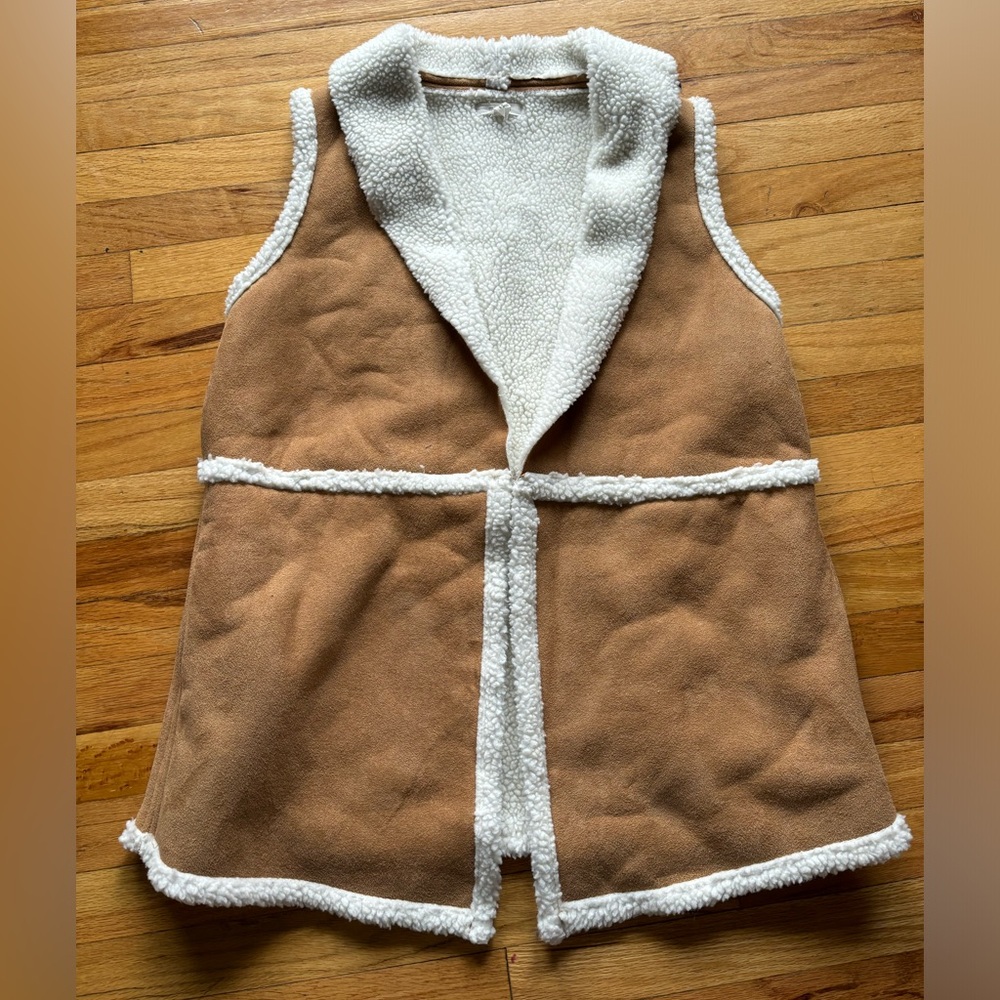 Faux Suede Vest